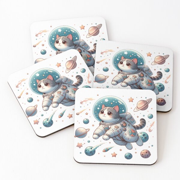 Item preview, Cat Astronaut | Cosmic | Cute Cat | Space | Galaxy designed and sold by ShopCoolStop.