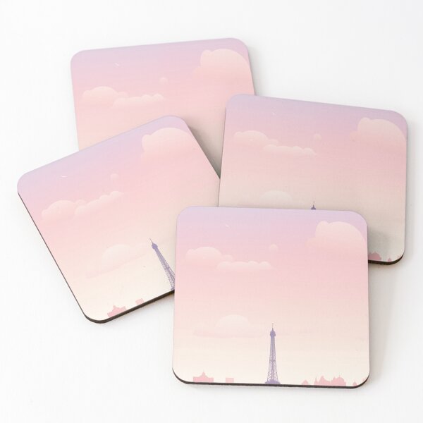 Item preview, Paris minimalist skyline designed and sold by CreatifStudios.