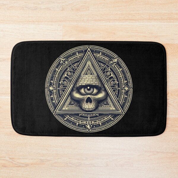 Item preview, Paintings from the Illuminati series - The All-Seeing Eye, Pyramids and Skull, Freemasons, Knowledge, Mystery. designed and sold by 2012DreamVision.