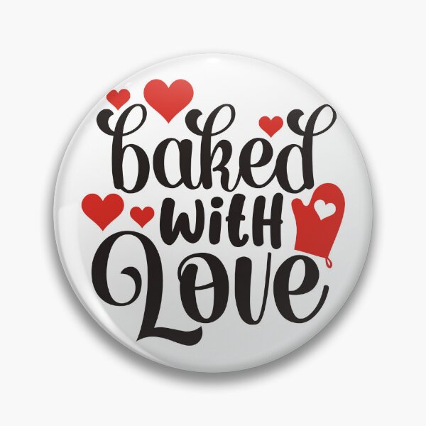 Item preview, Baked with love designed and sold by Magico Paco.