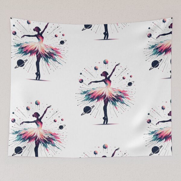 Item preview, Galactic Ballet - Dance of the Cosmos designed and sold by SADStyleDesigns.