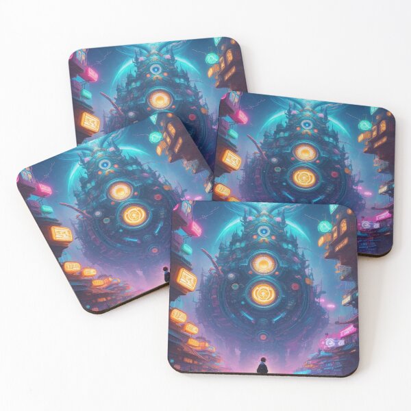 Item preview, Fantasy Isekai Cyberpunk World designed and sold by TondoMeander.