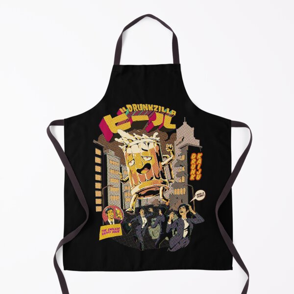 Item preview, Drunk Beer Attack - Black  designed and sold by Ilustrata®.