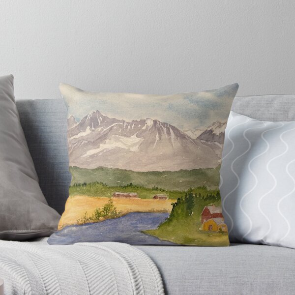 Item preview, Sawtooth Range- Idaho designed and sold by Diane Hall Watercolors.