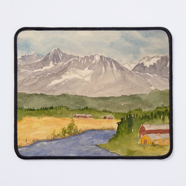 Item preview, Sawtooth Range- Idaho designed and sold by Diane Hall Watercolors.
