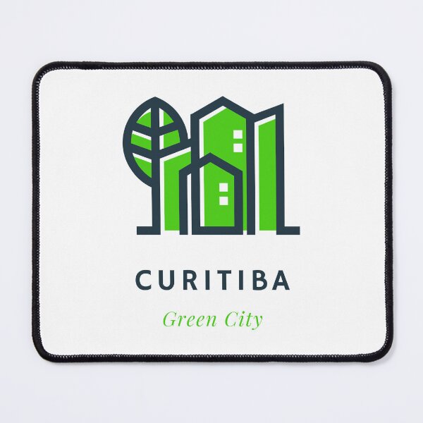 Item preview, Curitiba Brazil Latin America Sustainable Green City Logo designed and sold by Vintage-TM.