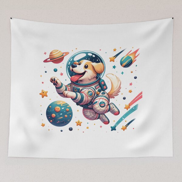 Item preview, Dog Astronaut | Cute Dog | Space | Stars | Galaxy designed and sold by ShopCoolStop.