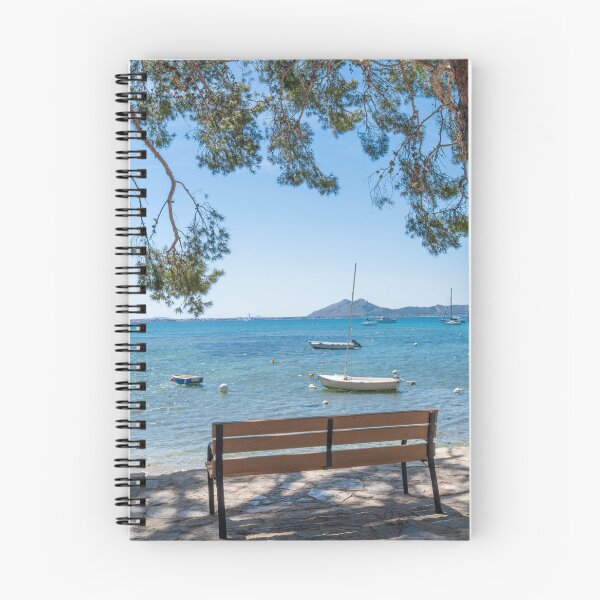 Item preview, Último Banco Puerto Pollensa Pine Walk designed and sold by GG WALL ART.