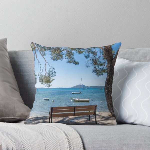 Item preview, Last Bench Puerto Pollensa Pine Walk designed and sold by GG WALL ART.