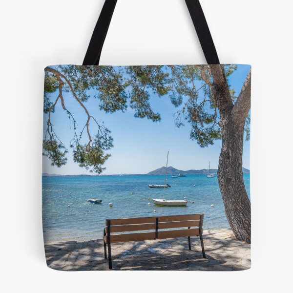 Item preview, Last Bench Puerto Pollensa Pine Walk designed and sold by GG WALL ART.