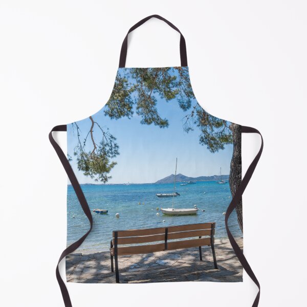 Item preview, Last Bench Puerto Pollensa Pine Walk designed and sold by GG WALL ART.