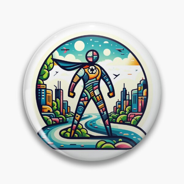 Item preview, Eco-Warrior - The Recycling Superhero designed and sold by SADStyleDesigns.