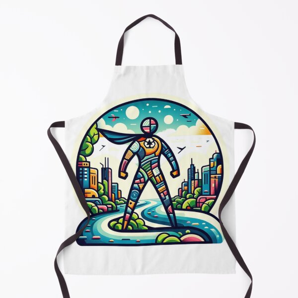 Item preview, Eco-Warrior - The Recycling Superhero designed and sold by SADStyleDesigns.