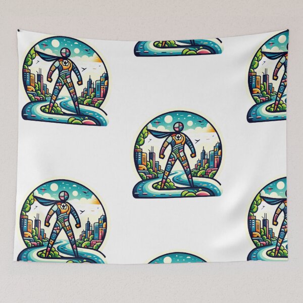 Item preview, Eco-Warrior - The Recycling Superhero designed and sold by SADStyleDesigns.