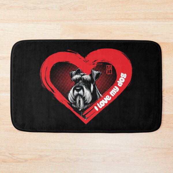Item preview, I Love My Giant Schnauzer - Family dog - I Love my dog designed and sold by ArtProjectShop.