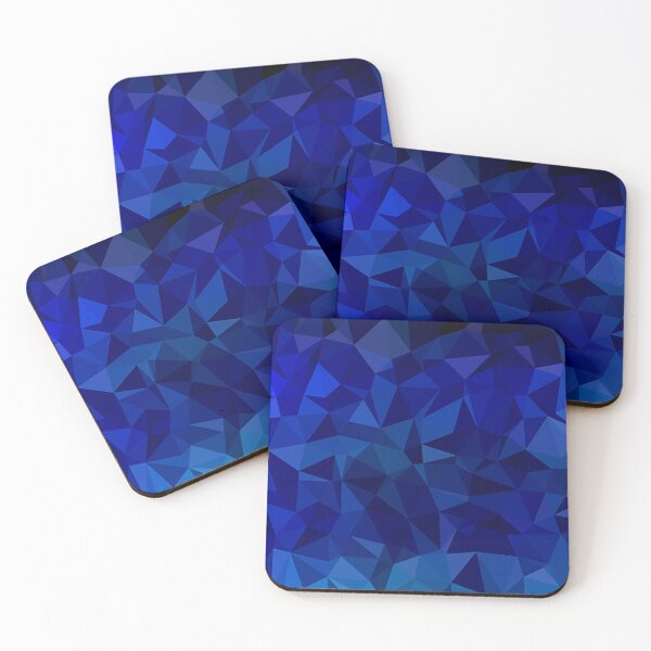 Item preview, Geometric blue pattern designed and sold by Fyleth.