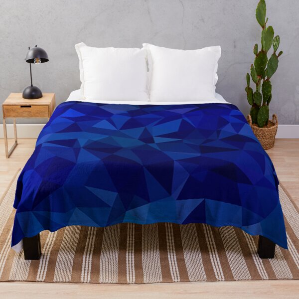 Item preview, Geometric blue pattern designed and sold by Fyleth.