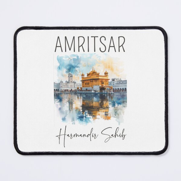 Item preview, Watercolor Design of The Golden Temple in Amritsar - India designed and sold by Sketch-Shack.