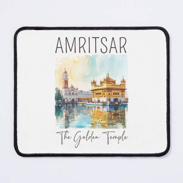 Item preview, Watercolor Design of The Golden Temple in Amritsar - India designed and sold by Sketch-Shack.