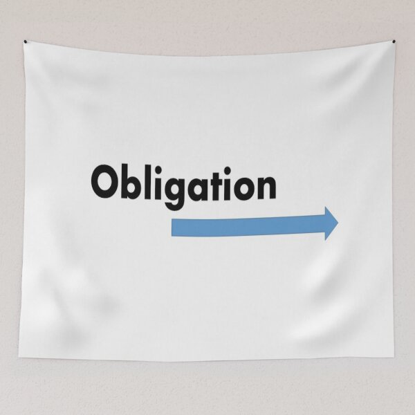 Item preview, "Obligation" - Spiritual Card designed and sold by ariksworld.
