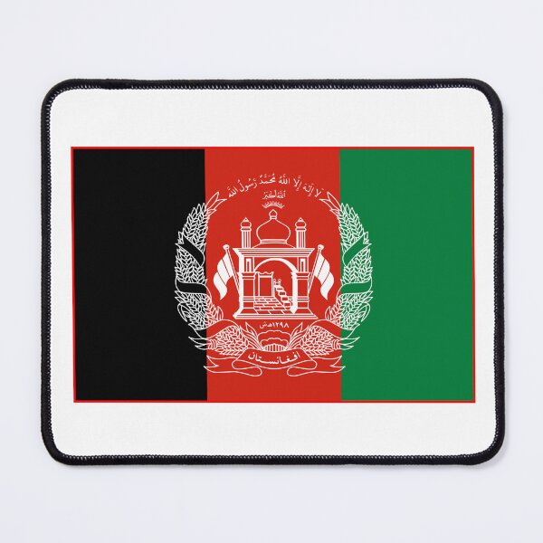 Item preview, Minimalist Afghanistan Flag designed and sold by Allaboutasia.