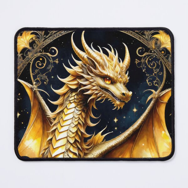 Item preview, Golden Dragon Dream designed and sold by cyberartstudiox.