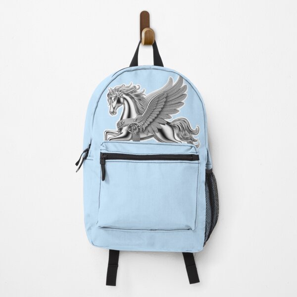 Item preview, Metallic Silver Pegasus - Aria's Pegasi designed and sold by AmberRoseWrites.