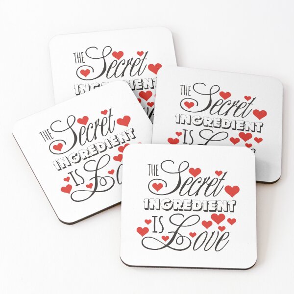 Item preview, The secret ingredient is love designed and sold by Magico Paco.