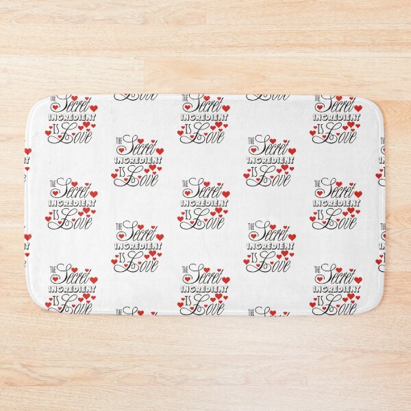 Item preview, The secret ingredient is love designed and sold by Magico Paco.