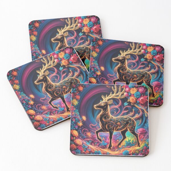 Item preview, Reindeer Love Flowers  designed and sold by BotunPeony.