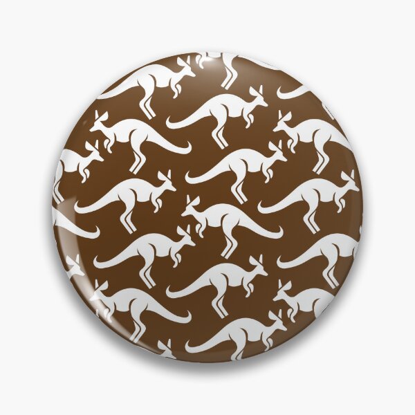 Item preview, Kangaroo abstract pattern designed and sold by Aeterna Prints.