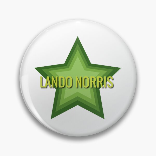 Item preview, Lando Norris green star designed and sold by TheGrandShopp.