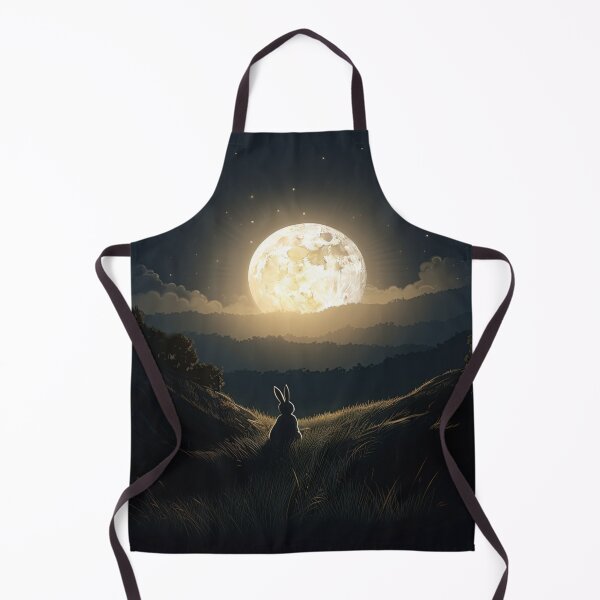 Item preview, Moon Gazing Hare designed and sold by CosmicAnomaly.