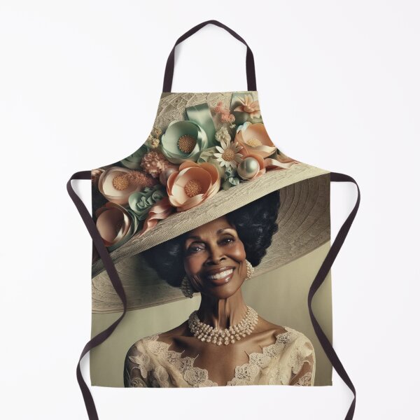 Item preview, Timeless Elegance in Floral Hat Lady In Church Hat designed and sold by mymagicstoreus.