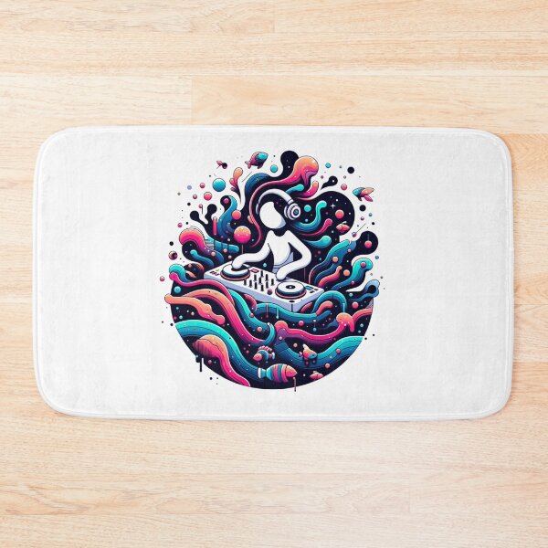 Item preview, Intergalactic DJ - Beats in the Cosmic Ocean designed and sold by SADStyleDesigns.