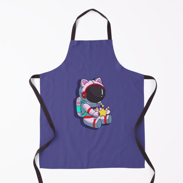 Item preview, Astronaut with cat ears and stars designed and sold by Shinymeww.