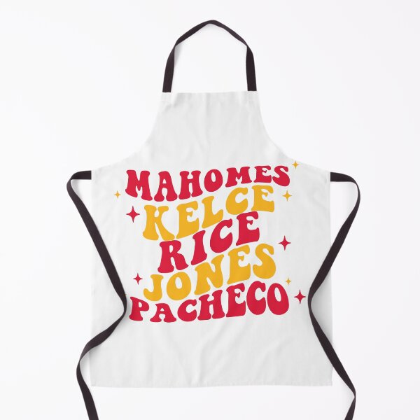 Item preview, Mahomes, Kelce, Rice, Jones, Pacheco designed and sold by billsmania.