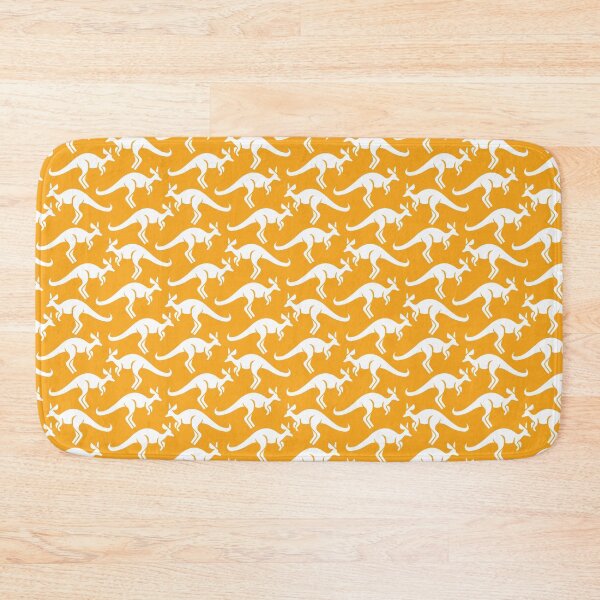 Item preview, Kangaroo abstract pattern designed and sold by Aeterna Prints.