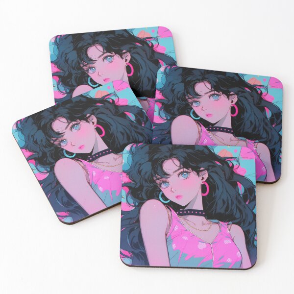 Item preview, 90s Anime Girl designed and sold by AxeWave.