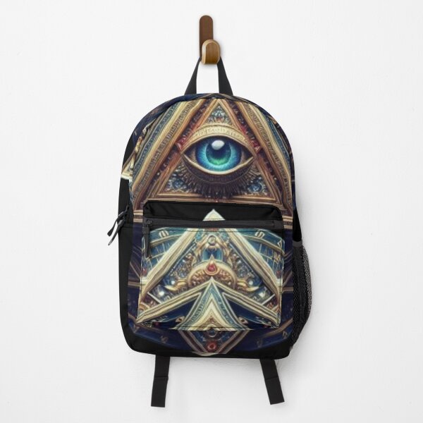 Item preview, Paintings from the Illuminati series - All-Seeing Eye, Star Pyramids, Ancient Scripture, Masons, Knowledge, Mystery. designed and sold by 2012DreamVision.
