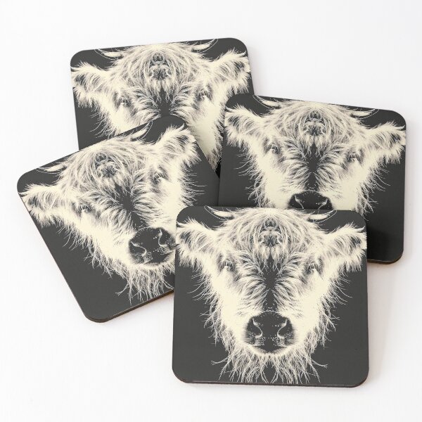 Item preview, Hairy cow face designed and sold by Brendon987.