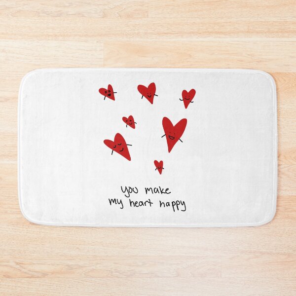 Item preview, you make my heart happy handwritten valentine designed and sold by astroavaa.