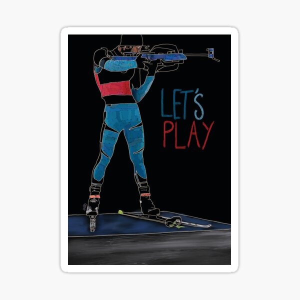 Biathlon Sticker