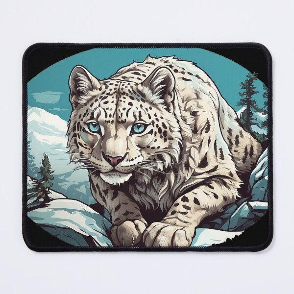 Item preview, Snow Leopard designed and sold by WildArtista.