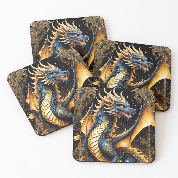 Item preview, Golden Dragon Summons designed and sold by cyberartstudiox.