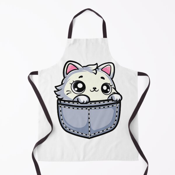 Item preview, cute cartoon fat cat in my pocket designed and sold by Design_for_merch.