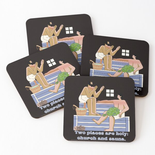 Item preview,  Steam Room Sauna Funny Old saying designed and sold by Nordic Heat Co..