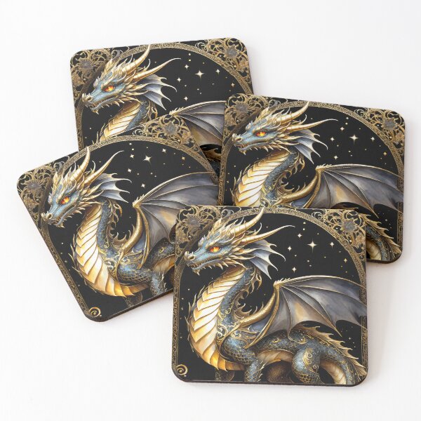 Item preview, Reign of the Golden Dragon designed and sold by cyberartstudiox.