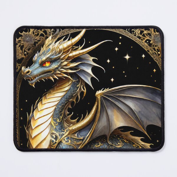 Item preview, Reign of the Golden Dragon designed and sold by cyberartstudiox.