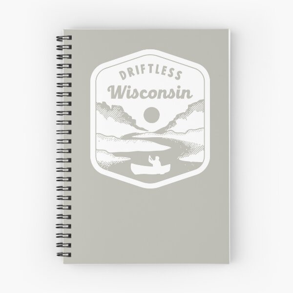 Item preview, Driftless Wisconsin Logo — White designed and sold by DriftlessWI.